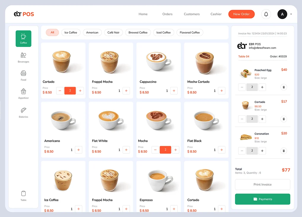 Restaurant POS software dubai