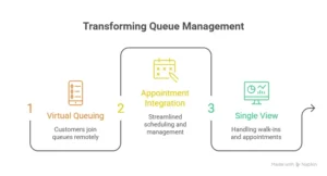 queue management system is a