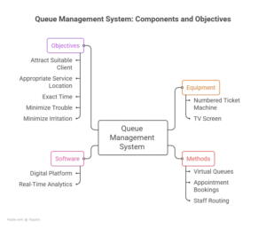 what is queue management system for business