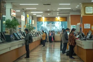 bank queueing system