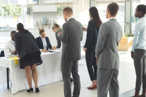 real estate agents queue management solutions for real estate events in dubai
